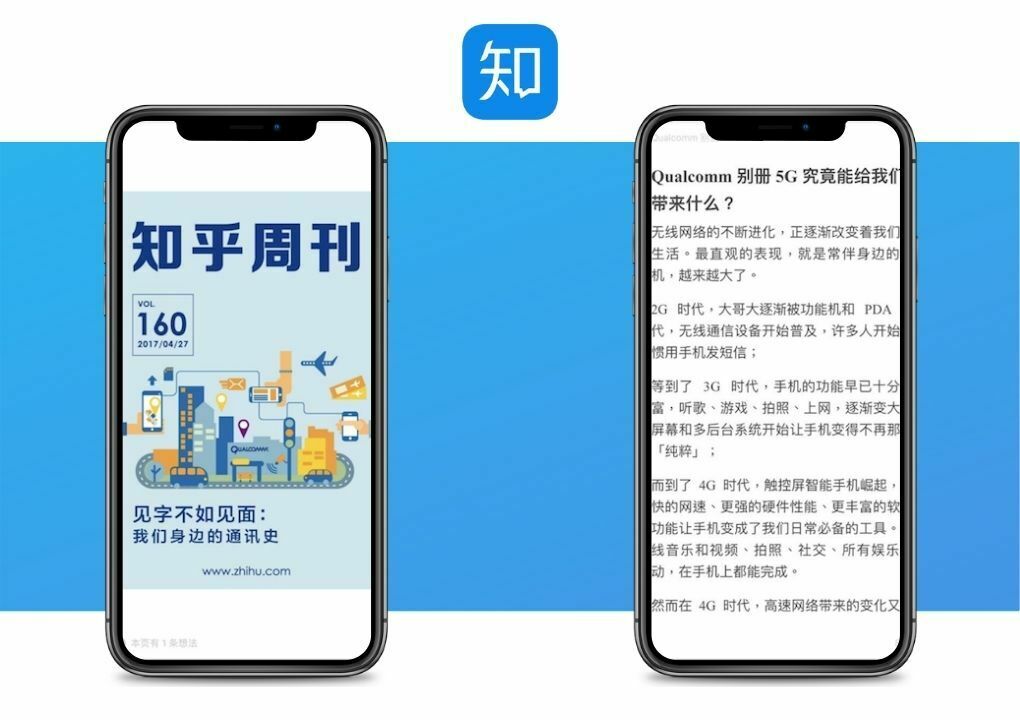 Columna especial (知乎专栏)​-marketing en Zhihu