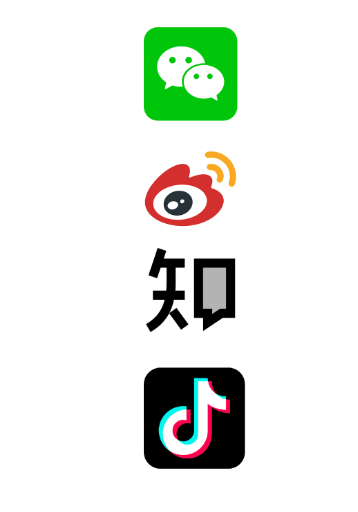 Redes sociales chinas