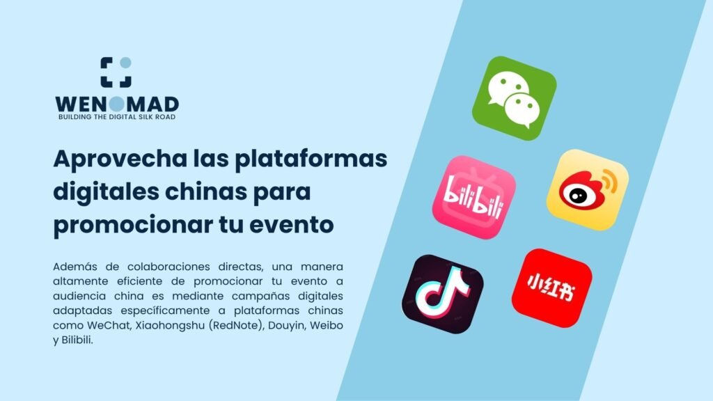 promocionar tu evento a audiencia china-Aprovecha las plataformas digitales chinas para promocionar tu evento