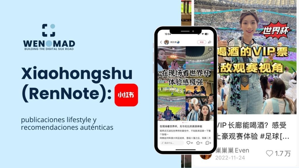 promocionar tu evento a audiencia china-Xiaohongshu: publicaciones lifestyle y recomendaciones auténticas