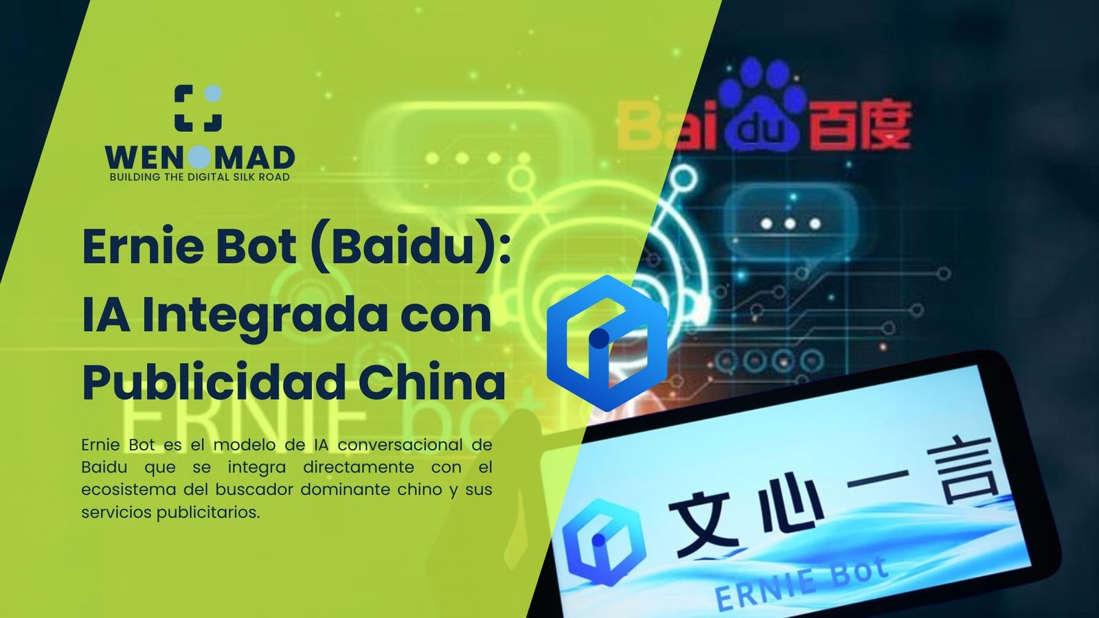 Ernie Bot es el modelo de IA conversacional de Baidu